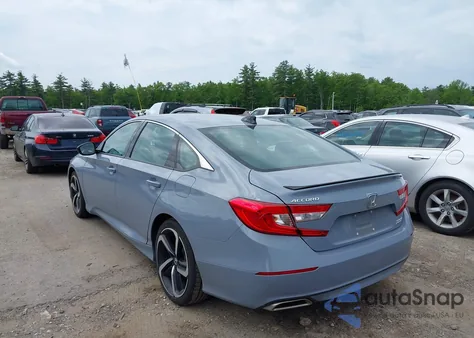 2022 Honda Accord Sport Special Edition из США, поврежденный, VIN 1HGCV1F41NA094066